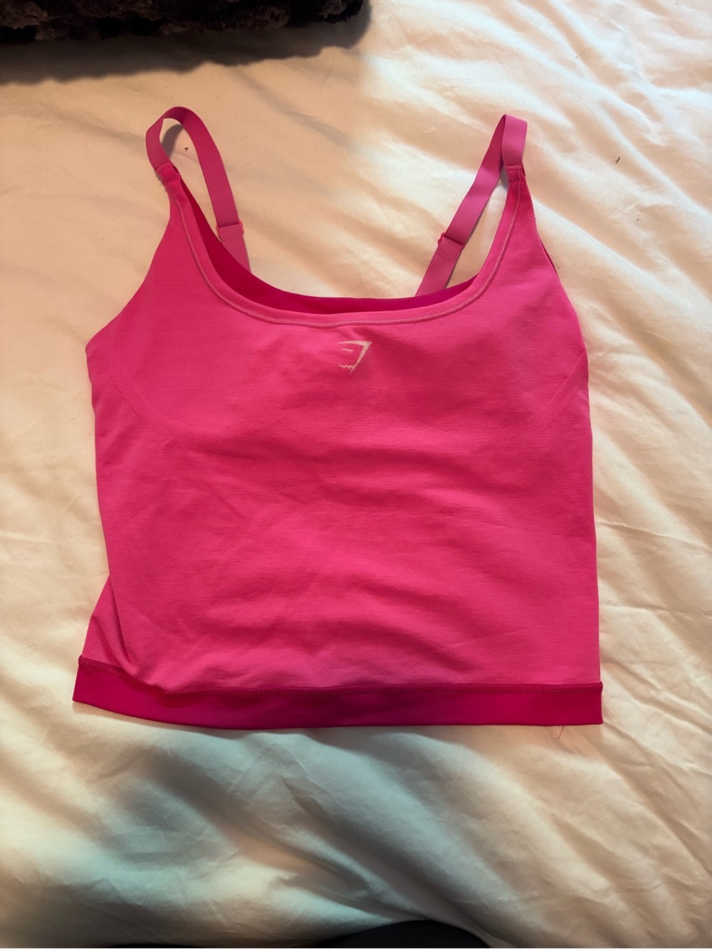 Gymshark Hot Pink Seamless Sports Cami